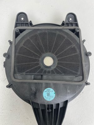 2017-2024 Audi A4 Center Subwoofer Speaker and Bass Box - Rear (Used OEM)