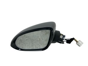 2022-2025 Genesis GV70 Savile Silver Power Heated Auto-Dimming Blind Spot Door/Side View Mirror with Puddle Lamp - Front, Left (Driver) (Used OEM)