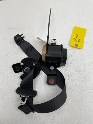2024-2025 Hyundai Santa Fe Black 3rd Row Seat Belt Assembly - Rear, Right (Passenger) (Used OEM)