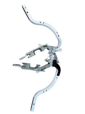2016-2020 Lexus GS F Ultra White Trunk Deck Lid Hinge Set - Rear, Right (Passenger) (Used OEM)