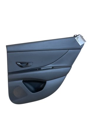 2024-2025 Hyundai Elantra Black Door Interior Trim Panel - Rear, Right (Passenger) (Used OEM)