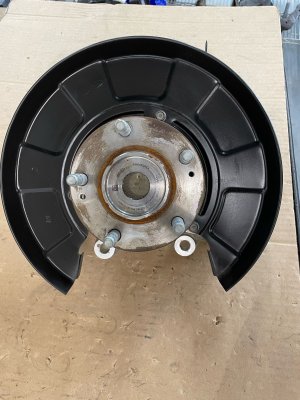 2024-2026 Kia Seltos Spindle Knuckle Hub - Rear, Right (Passenger) (Used OEM)
