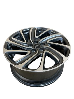2020-2024 Lincoln Aviator Gray 19-Inch 10-Spoke Machined Charcoal Alloy Wheel (Used OEM)