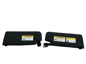 2023-2025 Honda Pilot Black Illuminated Sun Visor - Front, Left (Driver) (Used OEM)