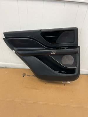 2020-2024 Lincoln Aviator Door Interior Trim Panel - Rear, Left (Driver) (Used OEM)