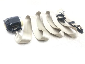 2017-2019 Audi Q7 Beige 3rd Row Seat Belt Assembly - Rear, Left (Driver) (Used OEM)