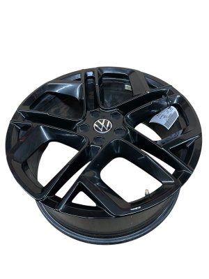2022-2025 Volkswagen Tiguan Black 20x8.5 5 Split-Spoke Alloy Wheel (Used OEM)