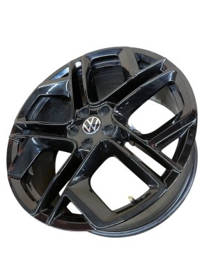 2022-2025 Volkswagen Tiguan Black 20x8.5 5 Split-Spoke Alloy Wheel (Used OEM)
