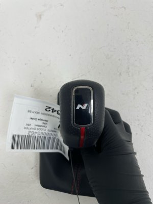 2024-2025 Hyundai Elantra Black w/ Red Stitching Automatic Transmission Gear Selector Shifter Knob (Used OEM)
