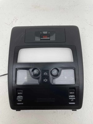 2016-2018 Lexus GS450h Black Roof Overhead Console Dome Light Assembly - Front (Used OEM)