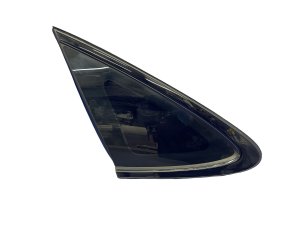 2024-2026 Hyundai Sonata Black Quarter Glass with Black Trim - Rear, Left (Driver) (Used OEM)