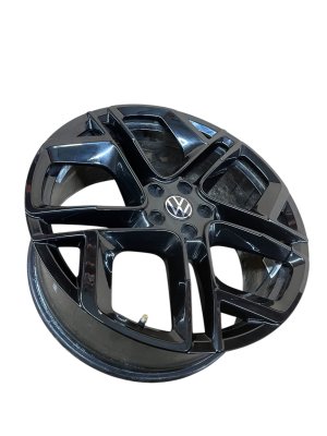 2022-2025 Volkswagen Tiguan Black 20x8.5 5 Split-Spoke Alloy Wheel (Used OEM)