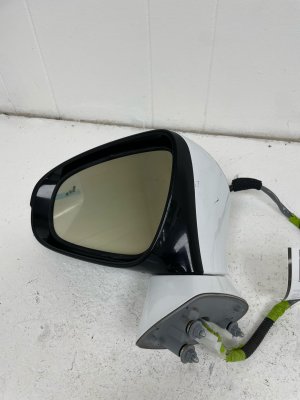 2014-2018 Lexus GS450h Ultra White Door/Side View Mirror - Front, Left (Driver) (Used OEM)