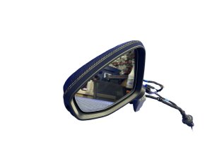 2022-2026 Audi A3 Black Power Folding Heated Auto-Dimming Door/Side View Mirror with Surround View Camera - Front, Left (Driver) (Used OEM)