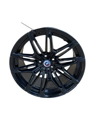 2023-2025 BMW M2 Black 19x9.5 10-Spoke Gloss Black Alloy Wheel - Front (Used OEM)