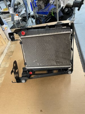 2023-2025 BMW M2 Auxiliary Cooling Radiator with Air Duct (Used OEM)