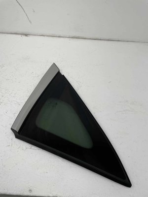 2024-2026 Hyundai Kona Quarter Glass with Privacy Tint and Black Trim - Rear, Right (Passenger) (Used OEM)