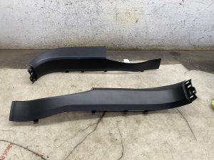  Tesla Model x Lower A-Pillar Trim Panel Cover Set (Used OEM)