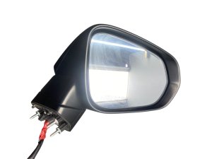 2018-2020 Lexus RX450hL Caviar (Black) Manual Folding Door/Side View Mirror - Front, Right (Passenger) (Used OEM)