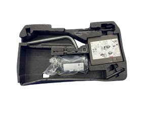 2008-2015 Audi R8 Emergency Jack and Tire Inflator Tool Kit with Foam Carrier (Used OEM)