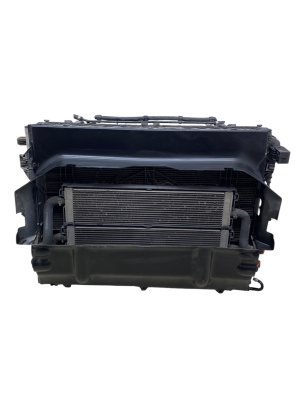 2011-2018 Porsche Cayenne Active Radiator Shutter Cooling Module Assembly (Used OEM)
