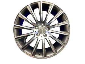 2014-2018 Mercedes-Benz S320 Silver 20x9.5 14-Spoke Silver Alloy Wheel (Used OEM)