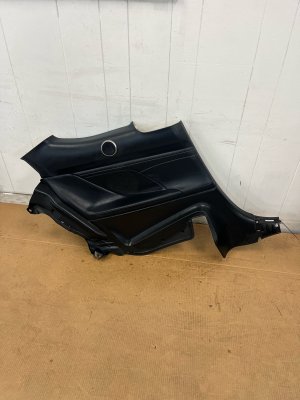 2016-2024 Lexus RC300 Black Interior Quarter Trim Panel - Rear, Left (Driver) (Used OEM)
