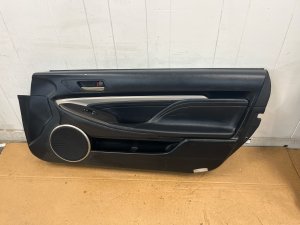 2017 Lexus RC200t Black Door Interior Trim Panel - Front, Right (Passenger) (Used OEM)