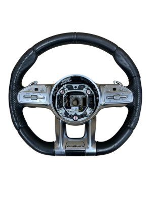 2019-2022 Mercedes-Benz A220 Bahia Brown Steering Wheel - Front (Used OEM)
