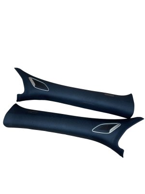 2020-2025 Mercedes-Benz GLB250 Black A-Pillar Trim Cover Panel Set - Front (Used OEM)