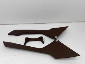 2023-2026 Maserati Grecale Brown Center Console Side Trim Cover Panel Set (Used OEM)