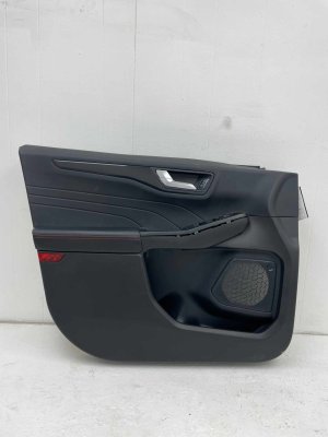 2023-2025 Ford Escape Black Door Interior Trim Panel - Front, Left (Driver) (Used OEM)