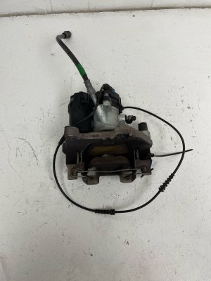 2024-2025 BMW 530i Silver Disc Brake Caliper - Rear, Right (Passenger) (Used OEM)