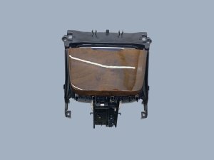 2014-2017 Mercedes-Benz S320 Center Console Cup Holder and Storage Compartment Trim - Front (Used OEM)