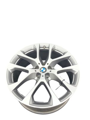 2020-2023 BMW X6 Silver 20x9 5 Y-Spoke Machined Silver Alloy Wheel (Used OEM)