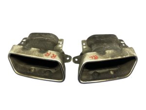 2014-2017 Mercedes-Benz S320 Exhaust Muffler Tip Set - Rear (Used OEM)
