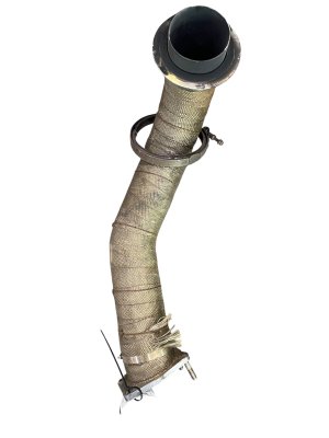 2020-2026 GMC Sierra 2500 HD Exhaust Pipe with Heat Shield (Used OEM)