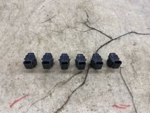2019-2025 Volvo V60 Black Bumper Park Assist Sensor Set - Rear (Used OEM)