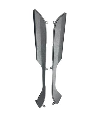2019-2023 Porsche Cayenne Black Center Console Trim Panel Set - Front (Used OEM)