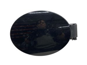 2017-2023 Jaguar F-Pace Santorini Black Fuel Filler Door Assembly with Pocket and Cap (Used OEM)