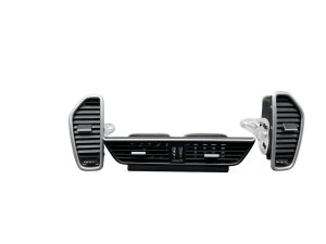2019-2023 Porsche Cayenne Dashboard A/C Air Vent Set - Front (Used OEM)