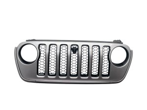 2021-2025 Jeep Wrangler Silver Grille Assembly with Camera - Front (Used OEM)
