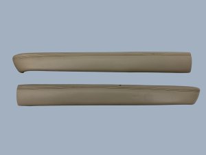 2018-2021 Lincoln Navigator Tan Upper Center Console Trim Panel Set - Front (Used OEM)