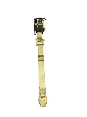 2018-2022 Lincoln Navigator Tan Seat Belt Assembly with Pretensioner and Trim Panels - Front (Used OEM)