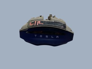  Tesla Model s Black Disc Brake Caliper - Rear, Left (Driver) (Used OEM)