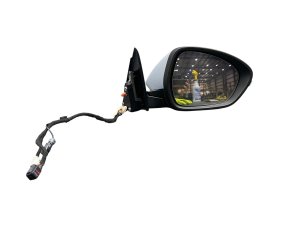 2023-2025 Maserati Grecale White Power Folding Heated Blind Spot Camera Memory Door/Side View Mirror - Front, Right (Passenger) (Used OEM)