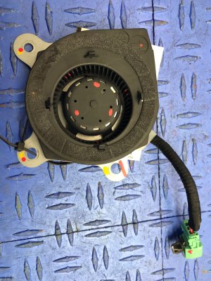 2018-2024 Honda Odyssey Lower Seat Ventilation Blower Motor - Front, Right (Passenger) (Used OEM)
