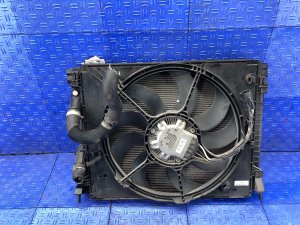 2014-2020 Maserati Ghibli Radiator and Condenser Cooling Fan Assembly (Used OEM)