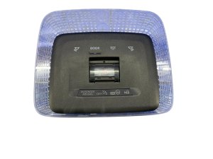 2023-2025 Toyota Prius Black Upper Roof Center Console with Dome and Map Light - Front (Used OEM)