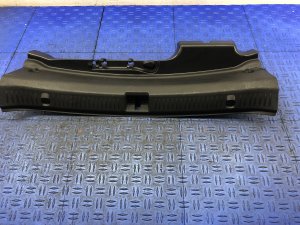 2017-2020 Mercedes-Benz E500 Trunk Decklid Sill Plate Lock Trim Panel - Rear (Used OEM)